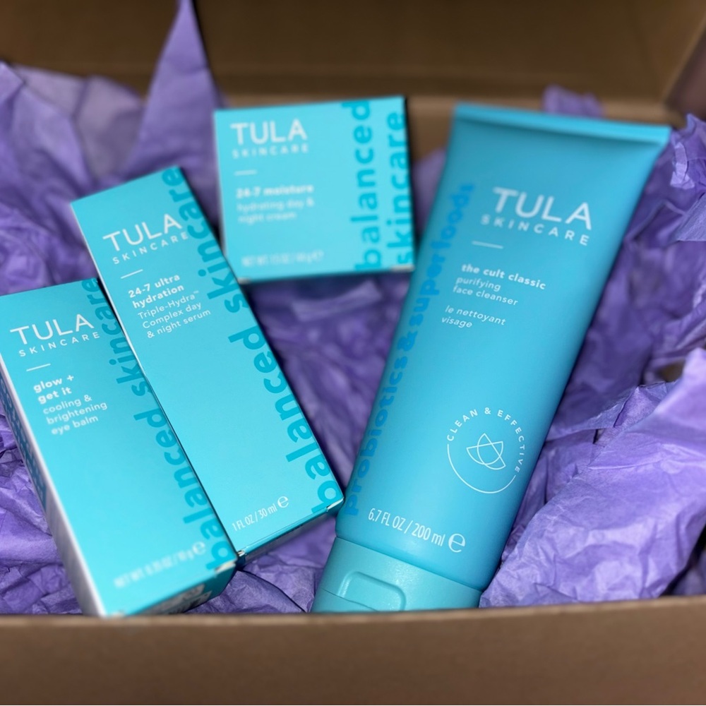 TULA Skincare set